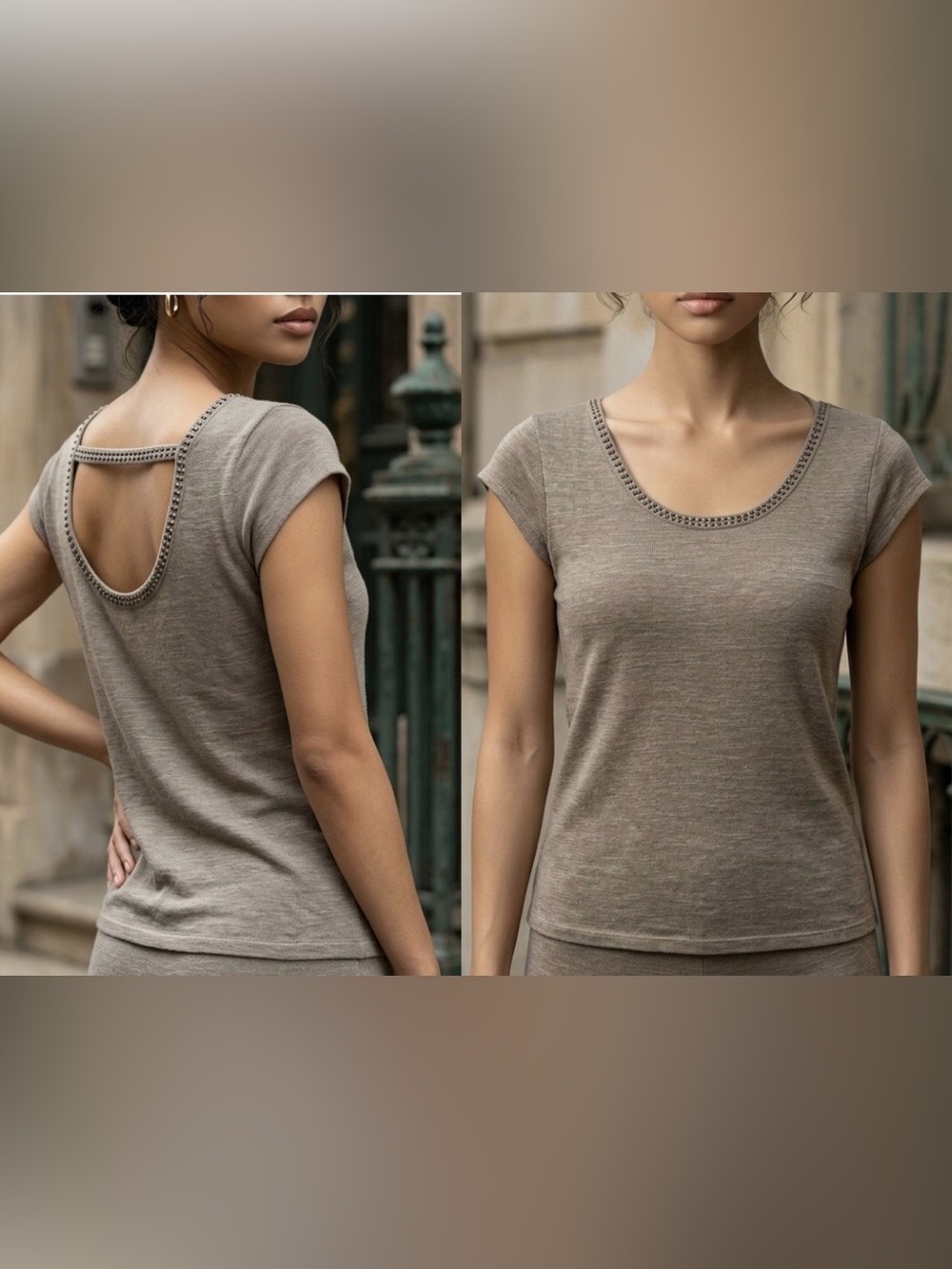 Essentials Milano Knit Top.